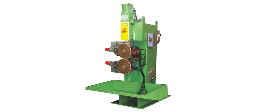 Pneumatic AC seam welder