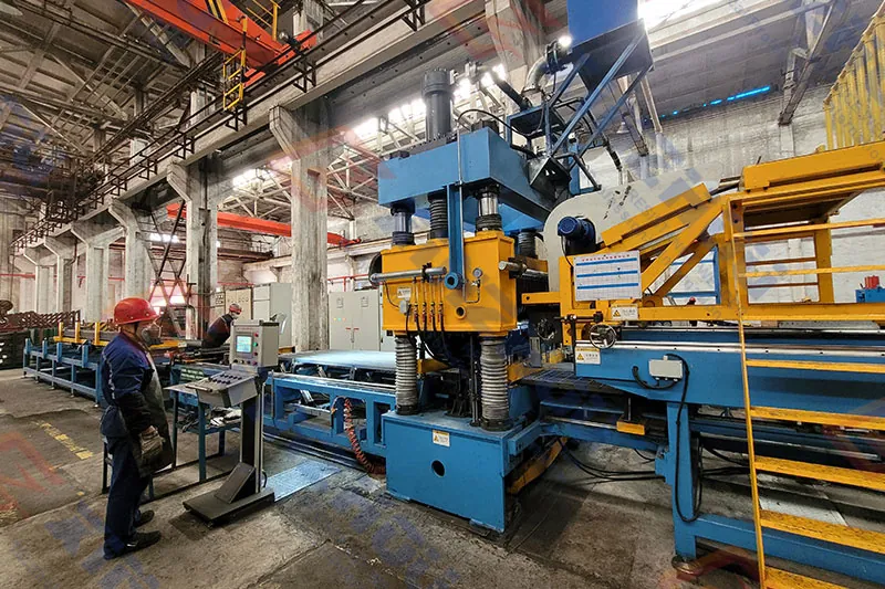 MF inverter steel grating press welding line