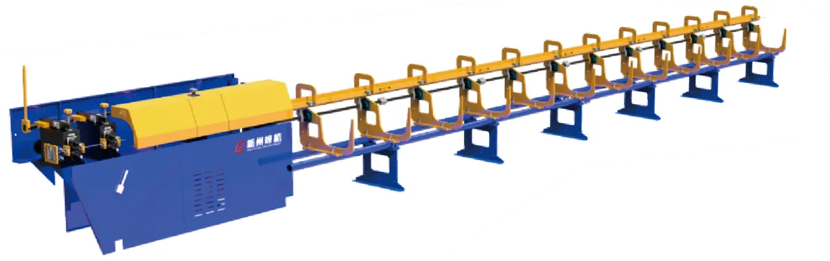 Intelligent straightening and cutting machine